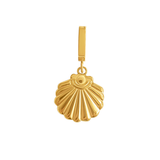 Gold Shell Charm