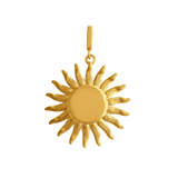 Gold Sun Charm