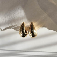 Load image into Gallery viewer, Chunky Teardrop Earrings in Gold