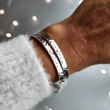 Artemis Silver Cuff Bangle