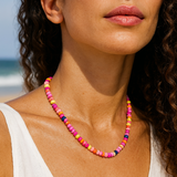 Havana ~ Multi Beaded Opal Necklace