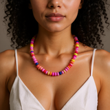 Havana ~ Multi Beaded Opal Necklace