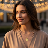 Affirmation Gold Necklace Set