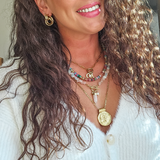 Enchanting Moments ~ Personalised Gold Necklace