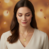 Leo ~ Zodiac Coin Necklace