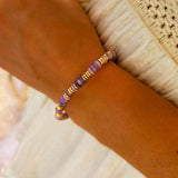Mykonos ~ Multi Gemstone Beaded Bracelet