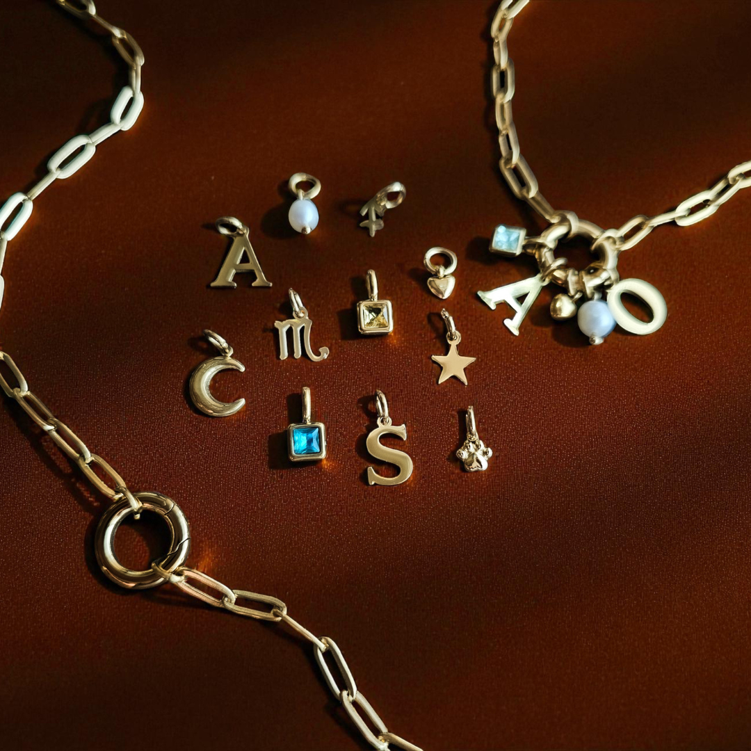 Enchanting Moments ~ Personalised Gold Necklace