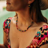 Multi Gemstone Beaded Necklace