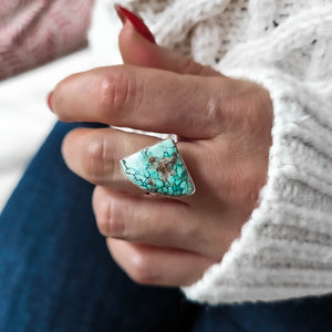 One of a Kind Turquoise Ring #14