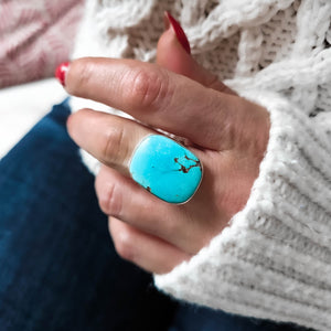 One of a Kind Turquoise Ring #6