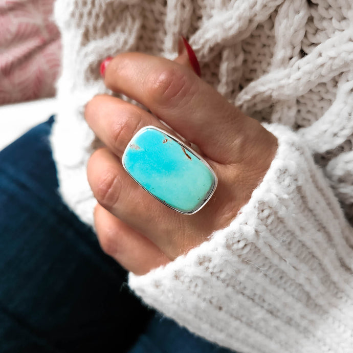 One of a Kind Turquoise Ring #9
