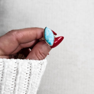 One of a Kind Larimar Ring #6