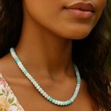 Barbados ~ Multi Beaded Opal Necklace