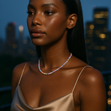 Summer Sunset ~ Multi Beaded Opal Necklace