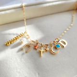 Enchanting Moments | Personalise Me Necklace in Gold