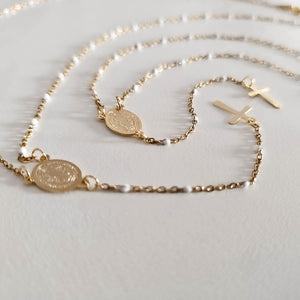 Rosary Gold Necklace