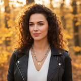 Santorini ~ Blue Apatite Beaded Necklace