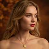 Scorpio ~ Zodiac Coin Necklace