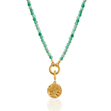 Coin Gold Palm Tree Charm