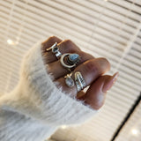 Faith Silver Ring with Moonstone