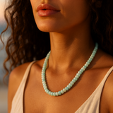 Barbados ~ Multi Beaded Opal Necklace