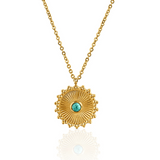 The Sun of Maldives Gold Coin Necklace