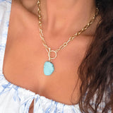 Las Palmas ~ Turquoise Necklace