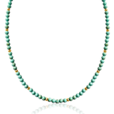 Solara Turquoise ~ December Birthstone Beaded Necklace