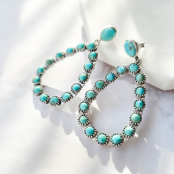 Caspian Turquoise Drop earring