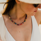 Multi Gemstone Beaded Necklace