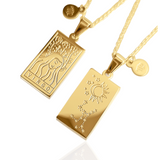 Virgo ~ Zodiac Constellation Necklace