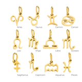 Zodiac Gold Charms