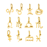 Zodiac Gold Charms