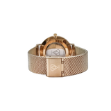 Alectrona Gold world map watch, minimalistic watch, woman watch, Dorsya watch