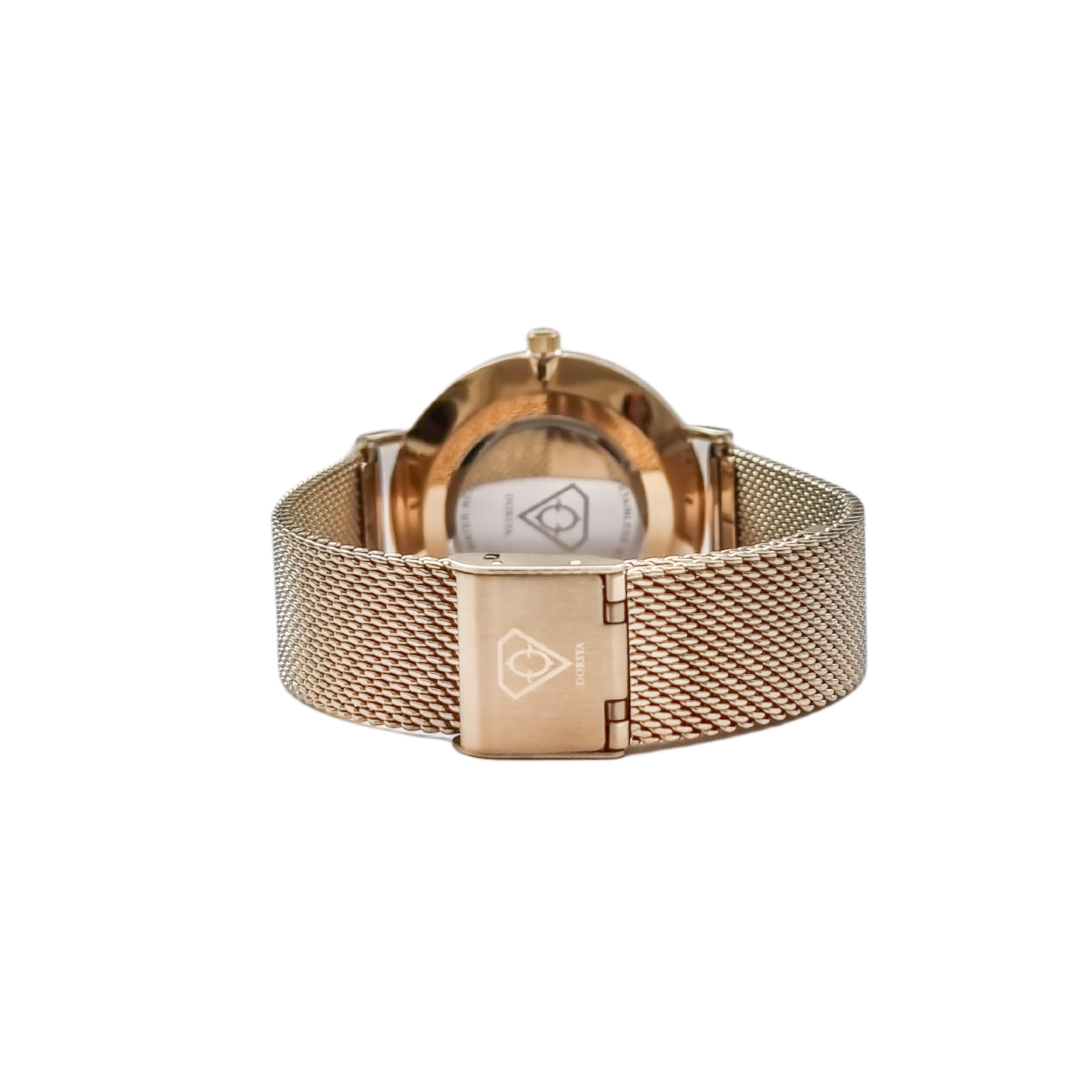 Alectrona Gold world map watch, minimalistic watch, woman watch, Dorsya watch