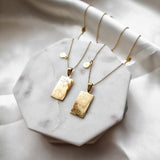 Aquarius- zodiac tarot constellation necklace, gold necklace, jewellery, gold jewellery, gift - Dorsya