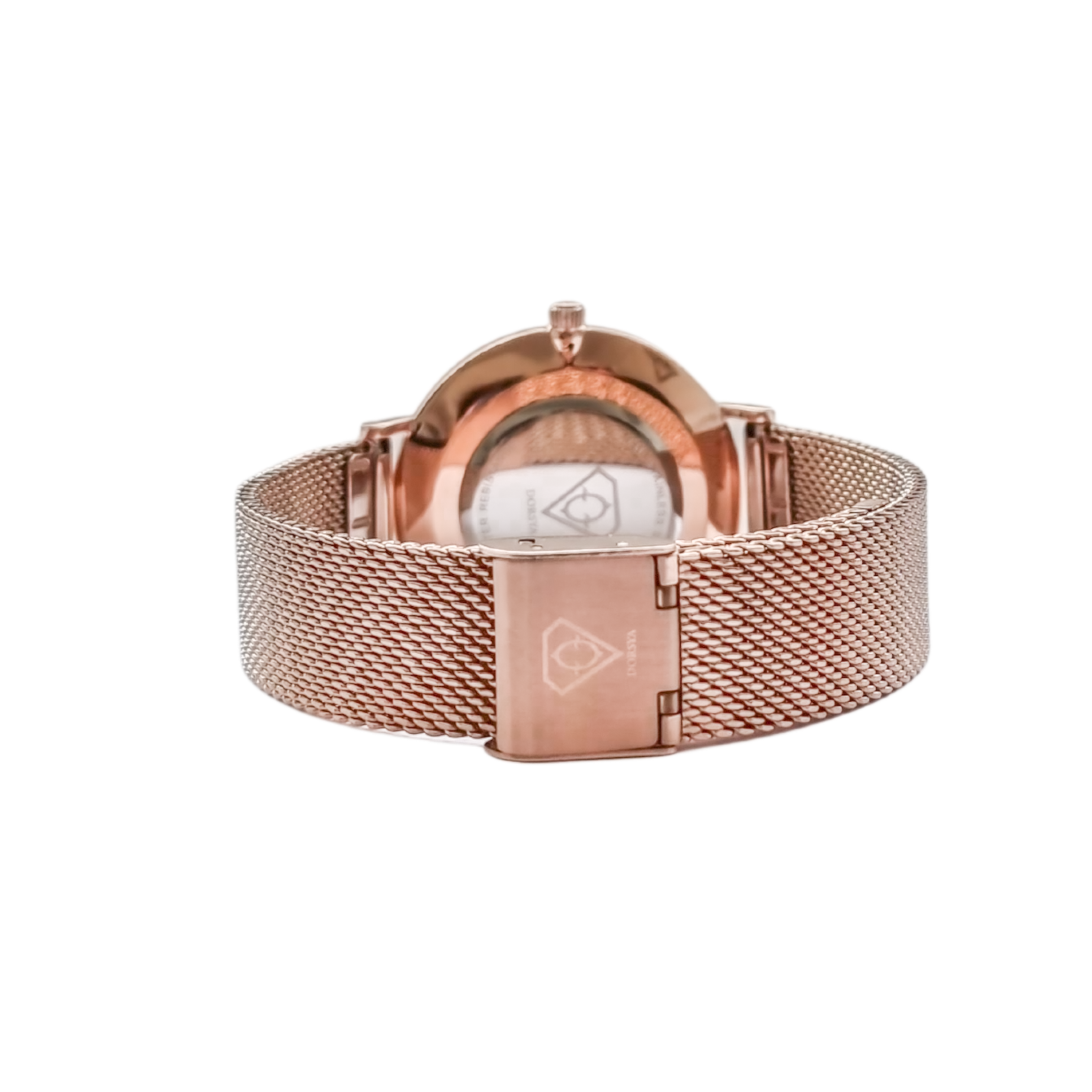 Asteria Rose Gold world map watch, minimalistic watch, woman watch, Dorsya watch