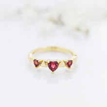 Load image into Gallery viewer, Bianca ~ Pink Tourmaline Ring in Gold, gold ring, gold jewellery, accessories, women jewellery, gift for her, gold jewellery - Dorsya