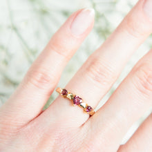 Load image into Gallery viewer, Bianca ~ Pink Tourmaline Ring in Gold, gold ring, gold jewellery, accessories, women jewellery, gift for her, gold jewellery - Dorsya