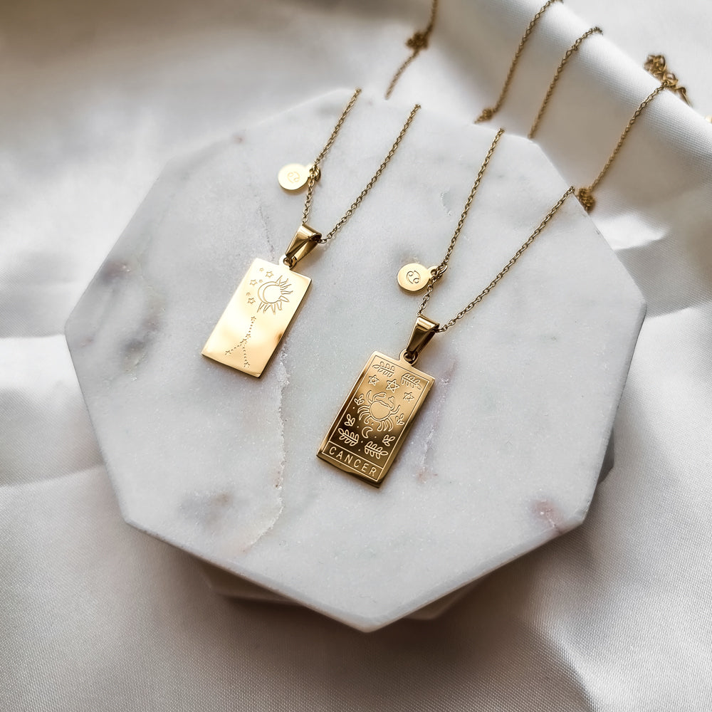 Cancer zodiac shop constellation necklace