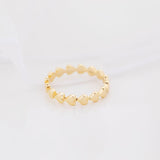Love ring, gold ring, gold jewellery, women jewellery, accessories - dorsya