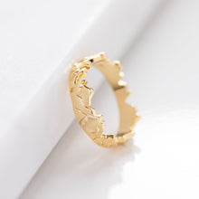 Load image into Gallery viewer, Mountain Ring, gold ring, gold jewellery, accessories - dorsya