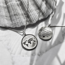 Load image into Gallery viewer, silver coin necklace - dorsya
