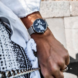silver watch, ladies watch, woman watch, world map watch, minimalist watch, designer watch - dorsya