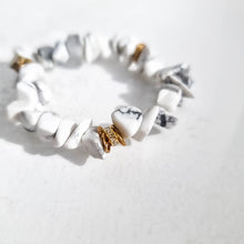 Load image into Gallery viewer, SAMPLE SALE - White Howlite Gemstone Bracelet #12