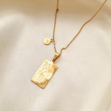 Virgo- zodiac tarot constellation necklace, gold necklace, jewellery, gold jewellery, gift - Dorsya