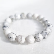 Load image into Gallery viewer, SAMPLE SALE - White Howlite Gemstone Bracelet #11